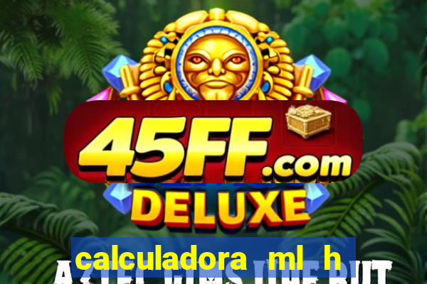 calculadora ml h para mcg kg min